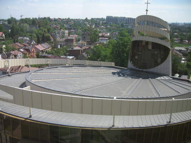 Sanctuary of God's Mercy from the tower