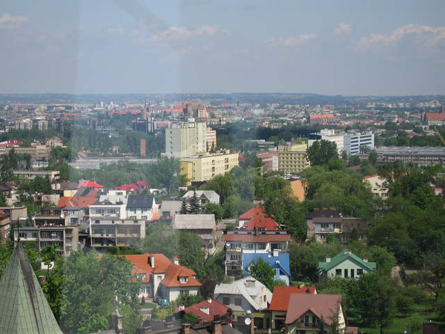 Lagienwniki from the tower