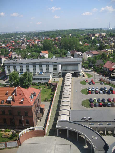 View from tower at the Sanctuary of God's Mercy 