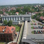View from tower at the Sanctuary of God's Mercy 