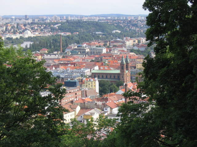 Prague from Petřín Hill