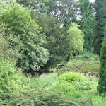 Gardens on top of Petřín Hill