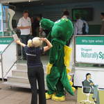 Dragon Naturally Speaking publicity in Leicester Sq.