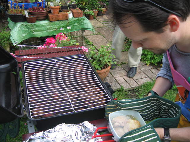 Empty barbeque