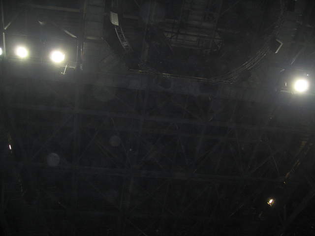 Inside the O2 Arena