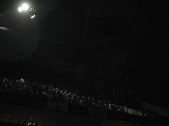 Inside the O2 Arena
