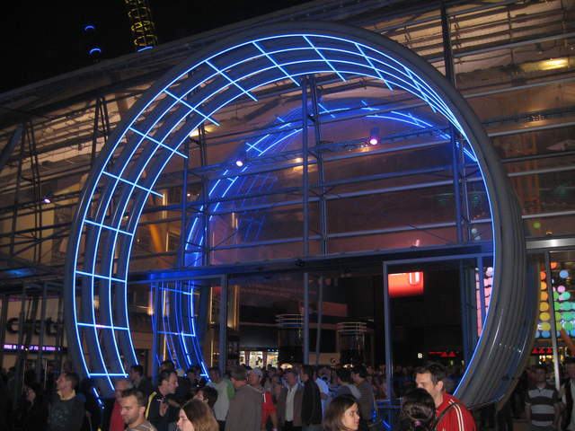 Entrance to the O2