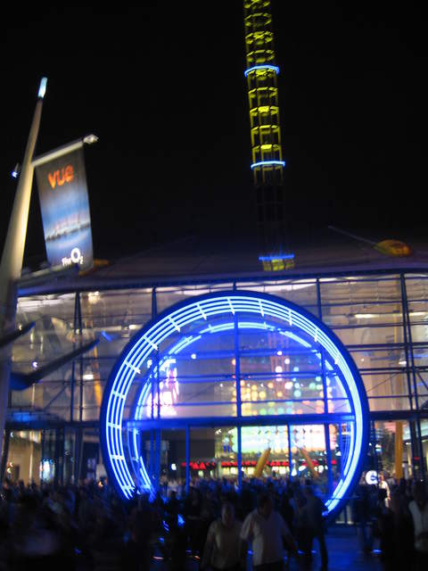 Entrance to the O2