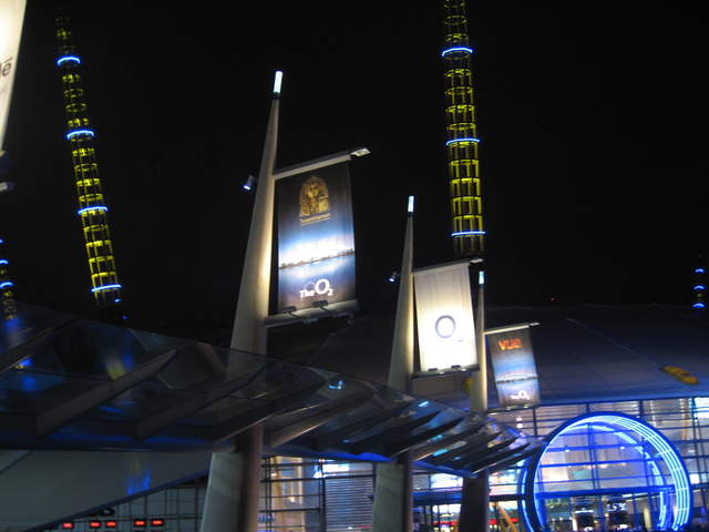 Entrance to the O2
