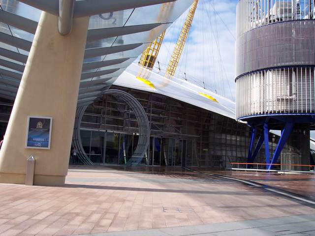 Entrance to the O2