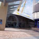 Entrance to the O2