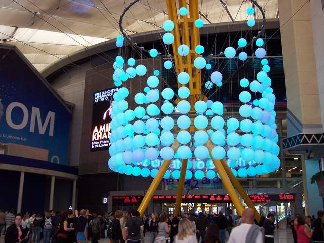 Entrance to the O2