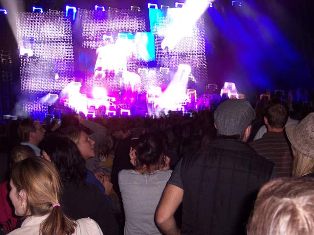 Snow Patrol's stage
