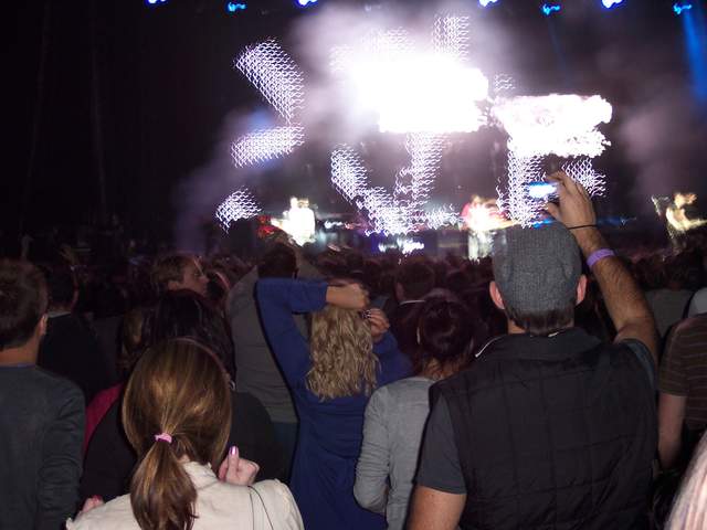 Snow Patrol's stage