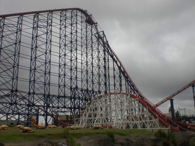 Pepsi Max Big One at the Pleasure Beach