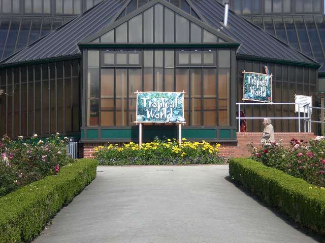 Tropical World entrance