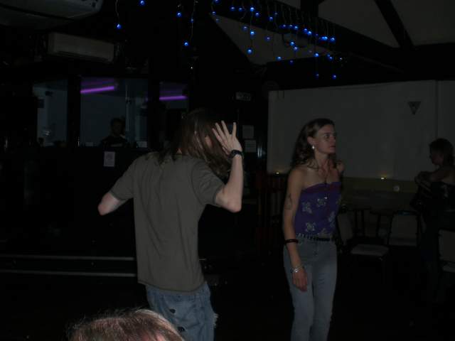 Alex cutting some shapes