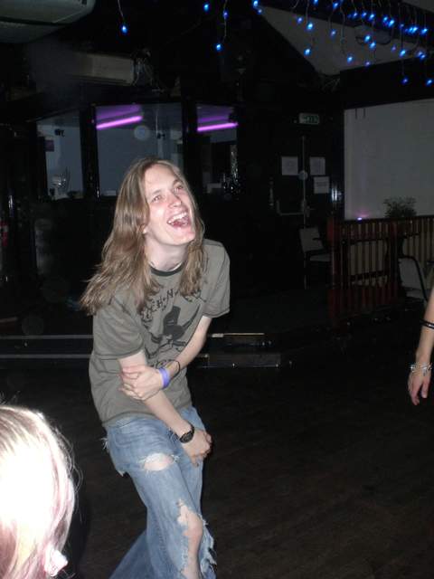 Alex 'dancing'