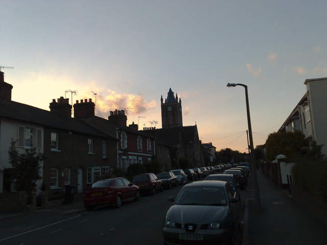 St Andrew's at sunset