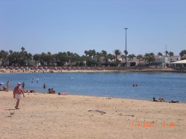 Sandy beach