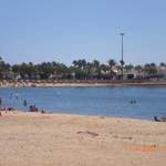 Sandy beach