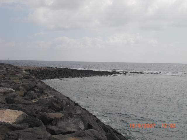 From the harbour wall