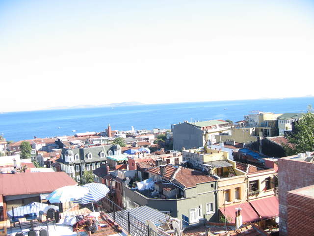 View from the Antique Hostel roof terrace