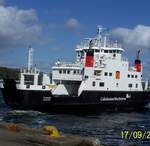 Ferry docking at Armadale