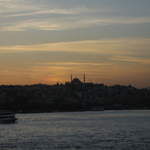 Sunset from Galata Bridge
