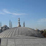 The Blue Mosque from a window of Aya Sofya