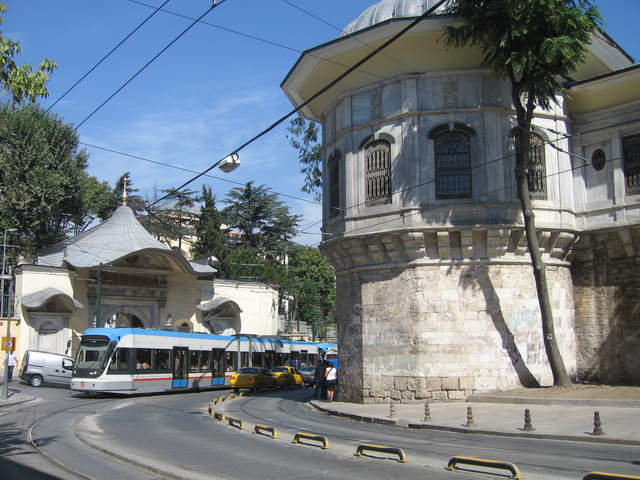 Tram in Sultanahmet