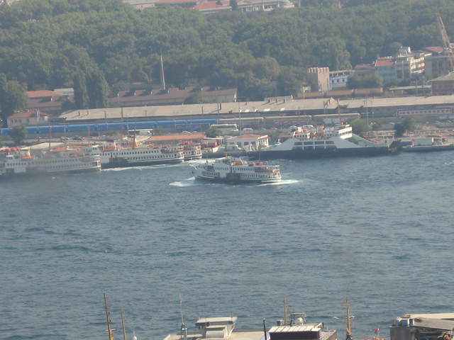 View of the Golden Horn from Galata Tower
