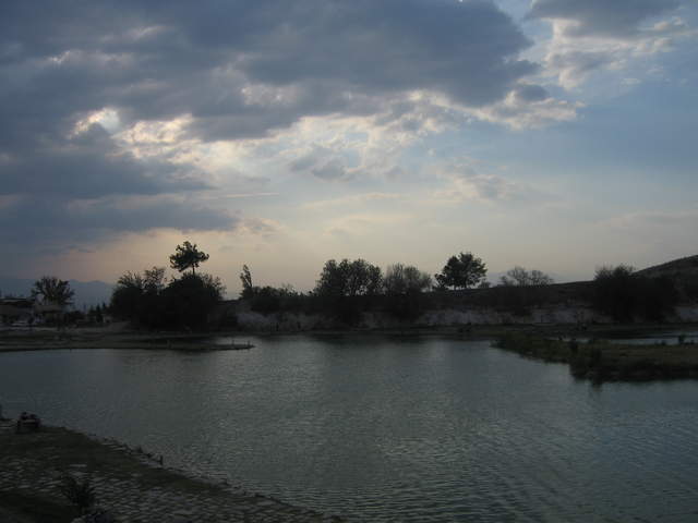 Storm in Pamukkale