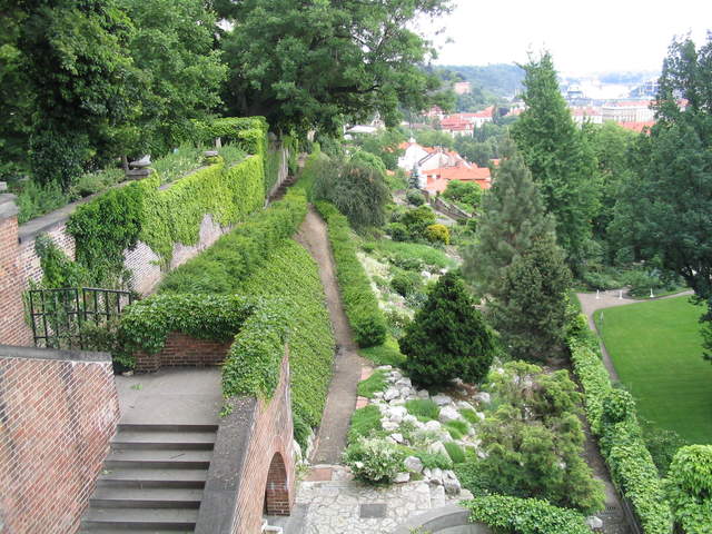 Gardens on the ramparts