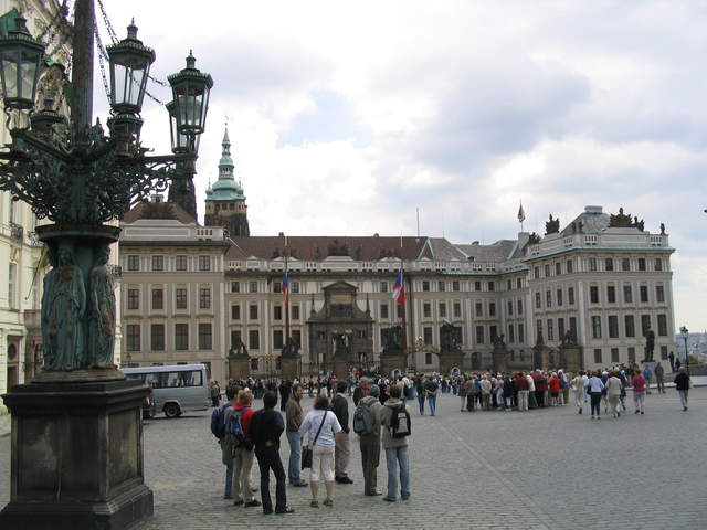Front of Prague Castle
