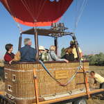 Balloon on the trailer