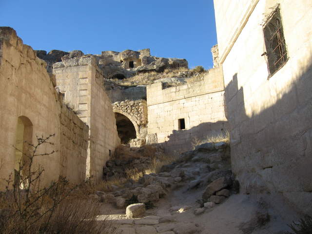 Ruins at Çavuşin