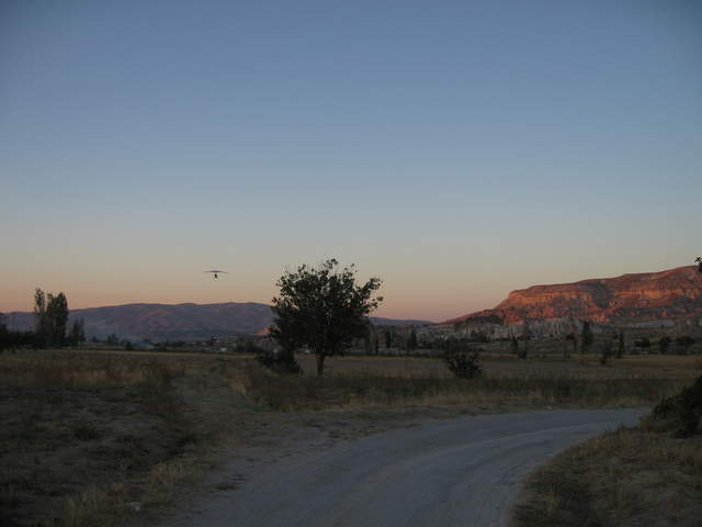 Sunset over the Rose Valley