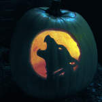 Howling Wolf Pumpkin