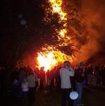 Radford Park bonfire