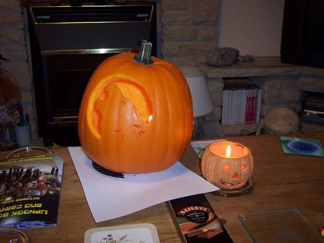 Howling Wolf Pumpkin