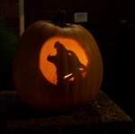Howling Wolf Pumpkin