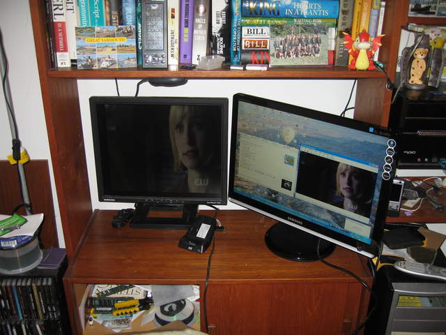 My new widescreen Samsung monitor
