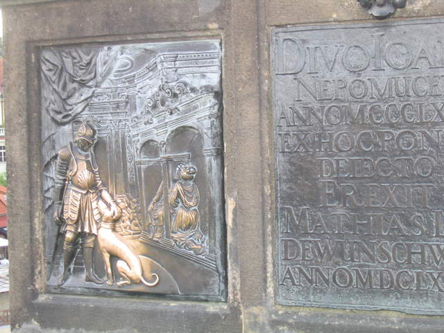 Base of Statue of St John of Nepomuk