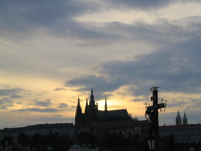 St Vitus's Cathedral, and the Lorraine Cross