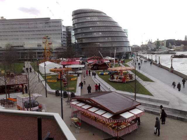 German Christmas Market at Potters Fields