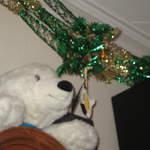 Kevin's hellicopter attacking the decorations