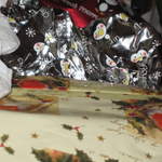 Wrapping paper pile