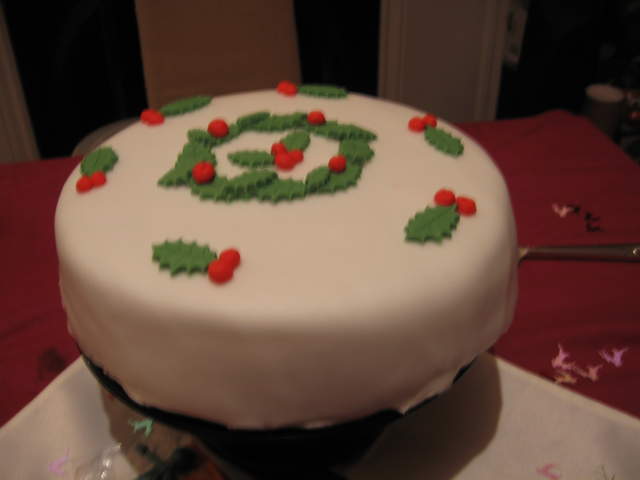 Karen's Christmas cake