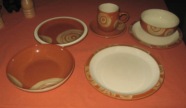 Denby Fire Chilli collection